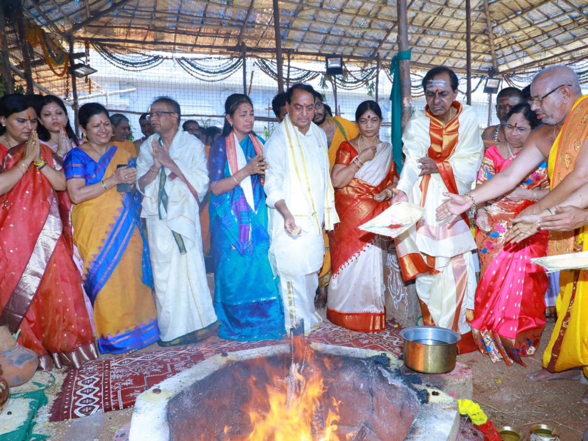 KCR Visits Yadadri Temple Photo Gallery - Sakshi4