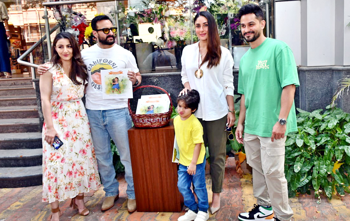 Kareena Kapoor Khan Saif Ali Khan Taimur Book Launch Event Photos - Sakshi14