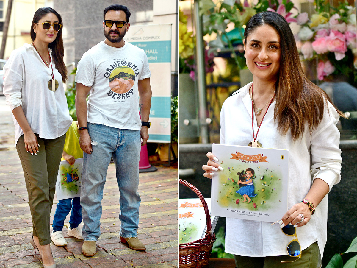 Kareena Kapoor Khan Saif Ali Khan Taimur Book Launch Event Photos - Sakshi1