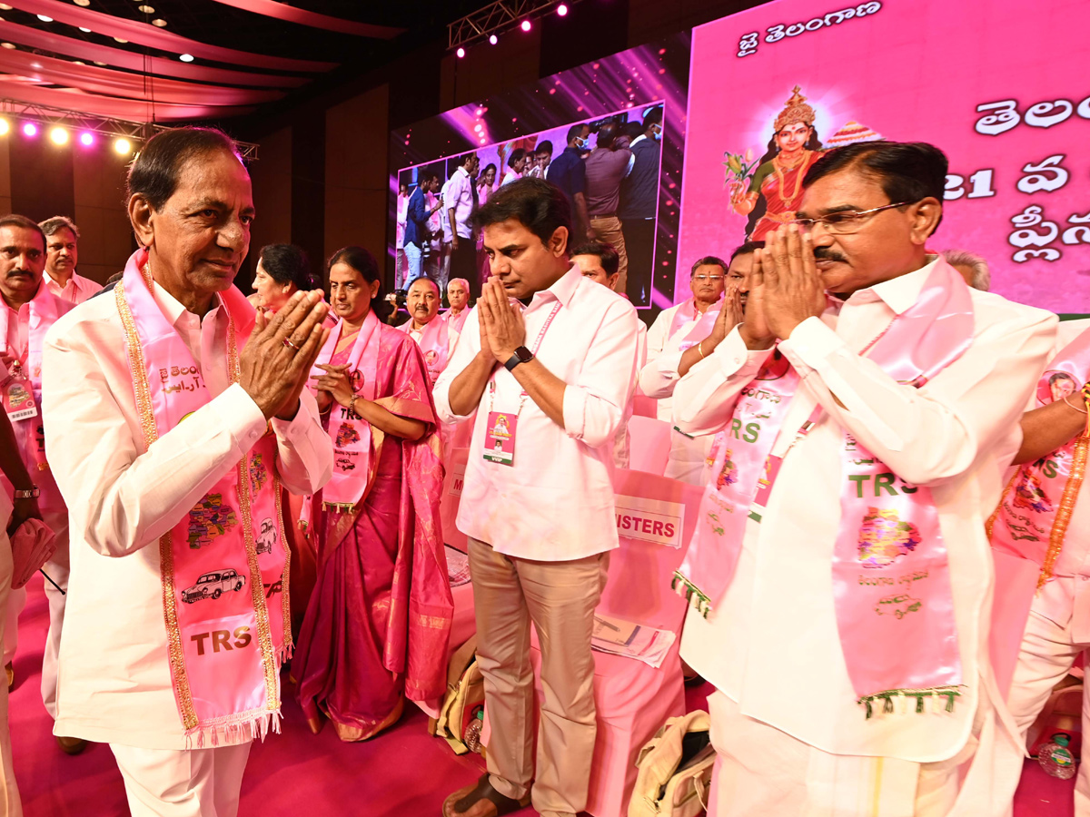 TRS Plenary Meeting 2022 Photo Gallery - Sakshi40