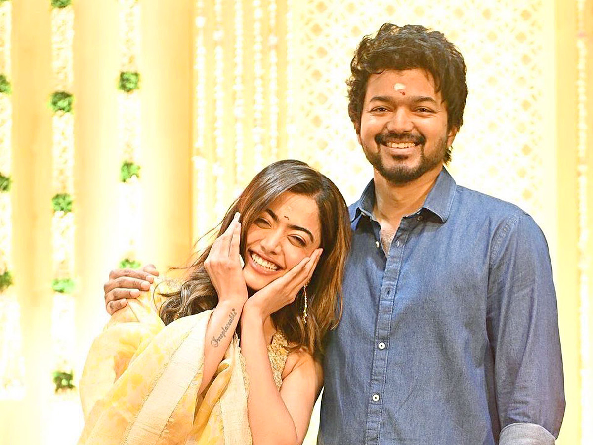 Vijay and Rashmika Mandanna Puja Ceremony in Chennai - Sakshi4