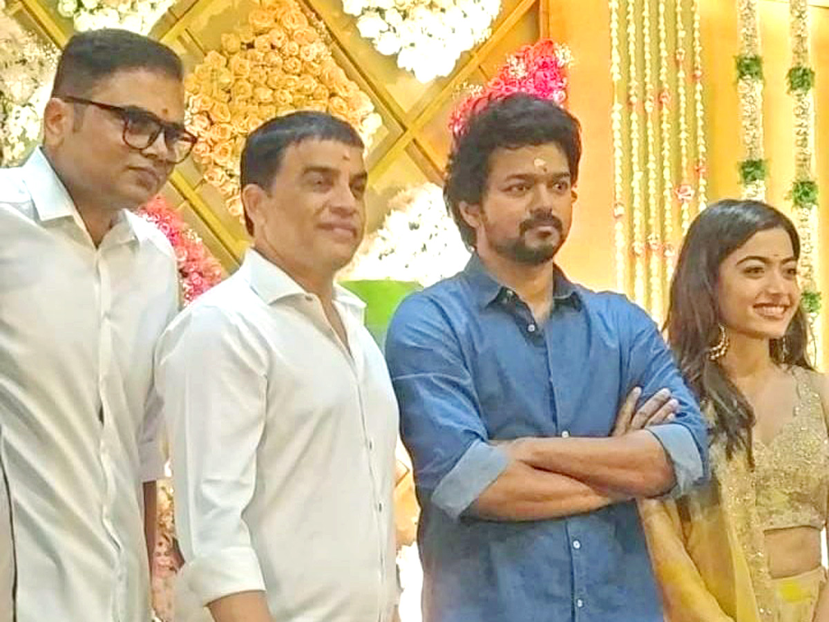 Vijay and Rashmika Mandanna Puja Ceremony in Chennai - Sakshi5