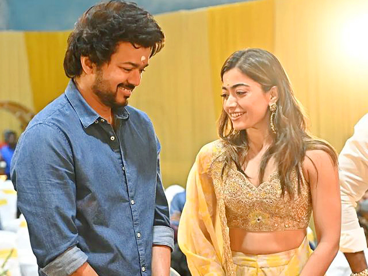 Vijay and Rashmika Mandanna Puja Ceremony in Chennai - Sakshi7