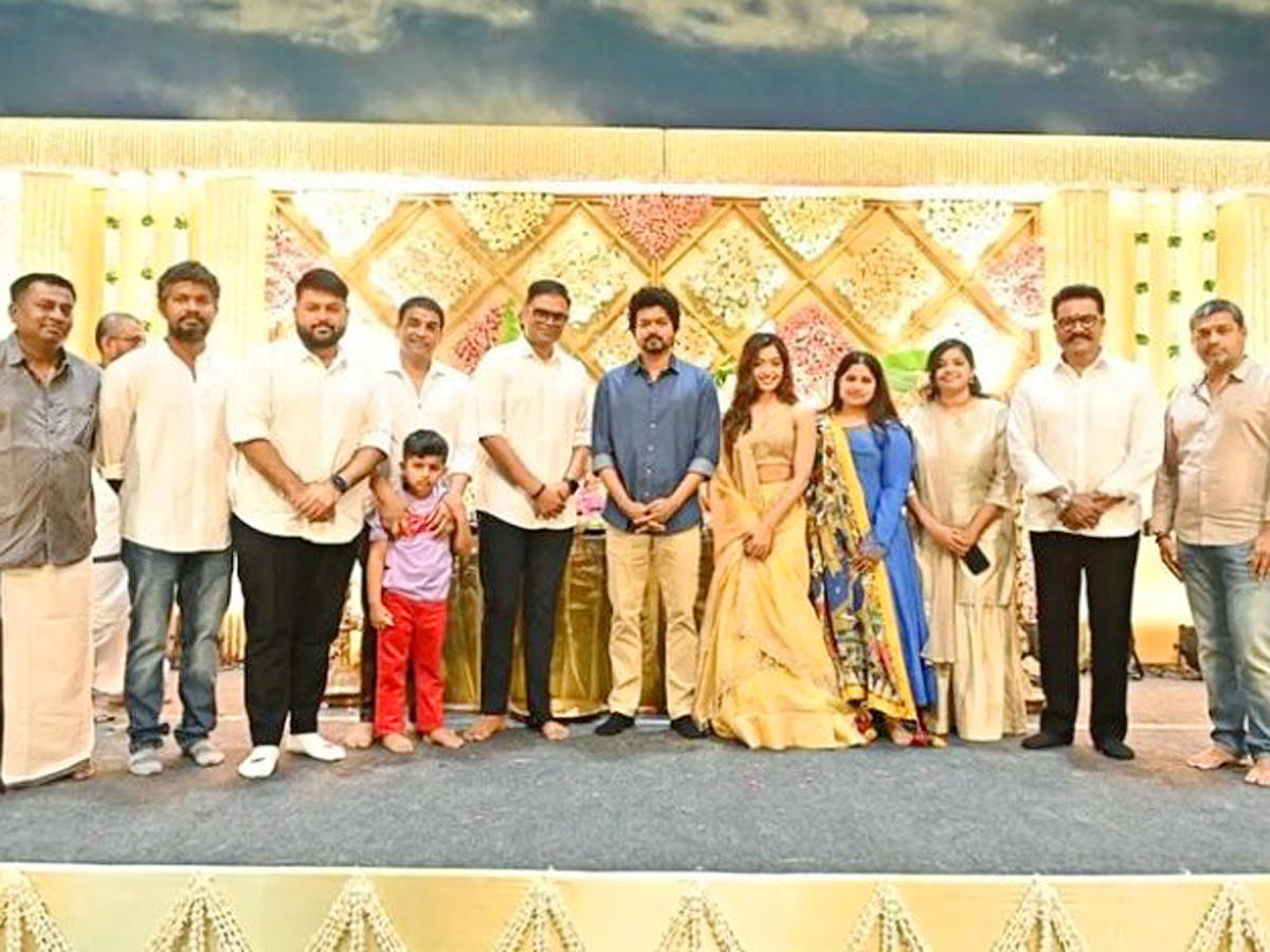 Vijay and Rashmika Mandanna Puja Ceremony in Chennai - Sakshi8