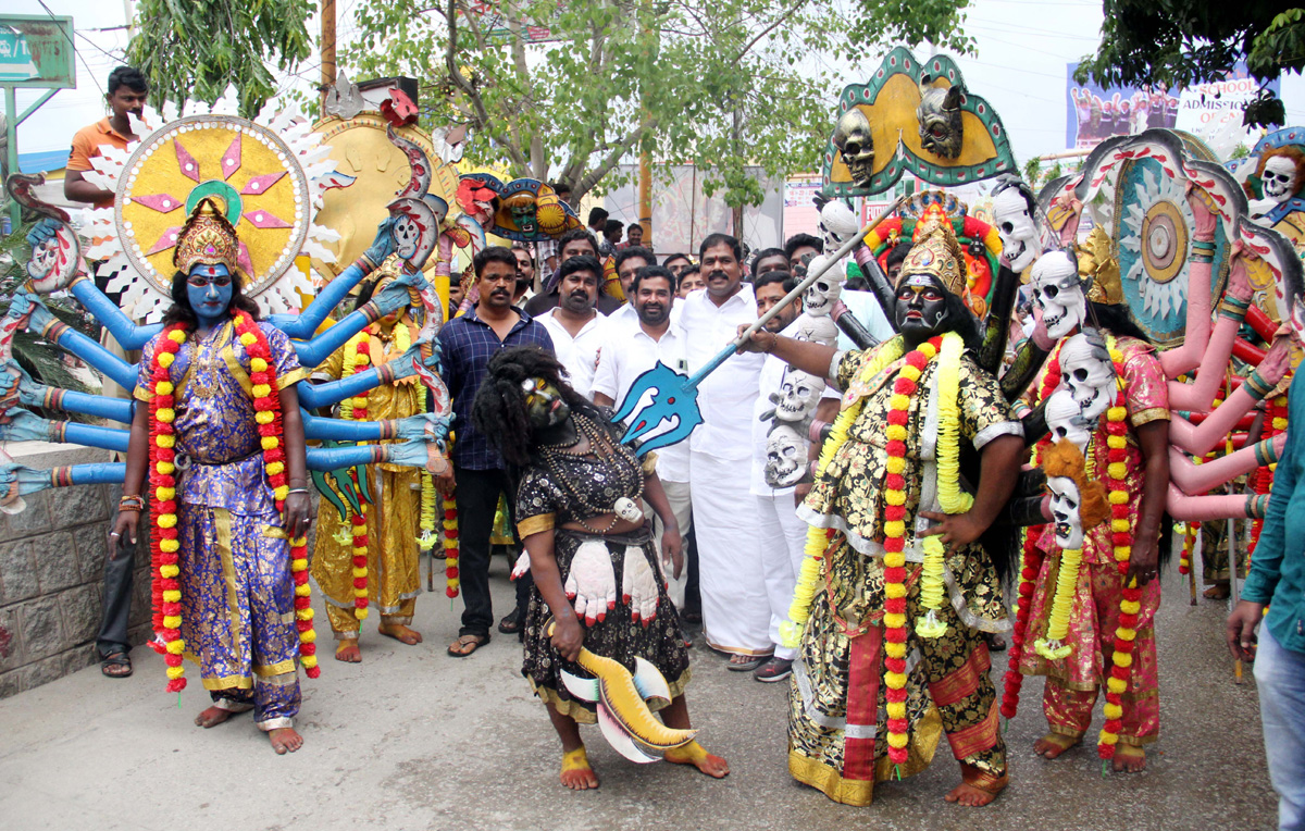 Tataiah Gunta Tirupati Gangamma Jatara Starts At chittoor - Sakshi9