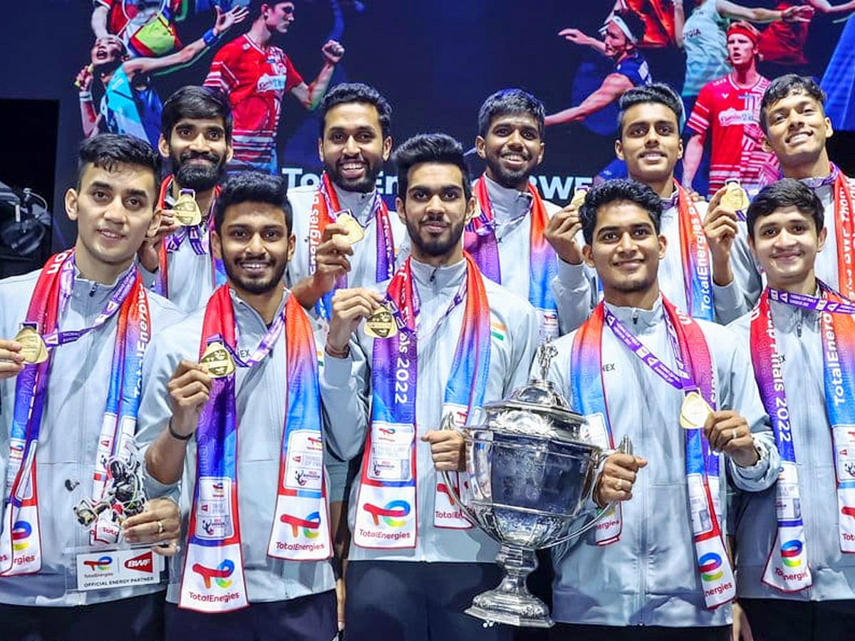 India wins first Thomas Cup title Photo Gallery - Sakshi11