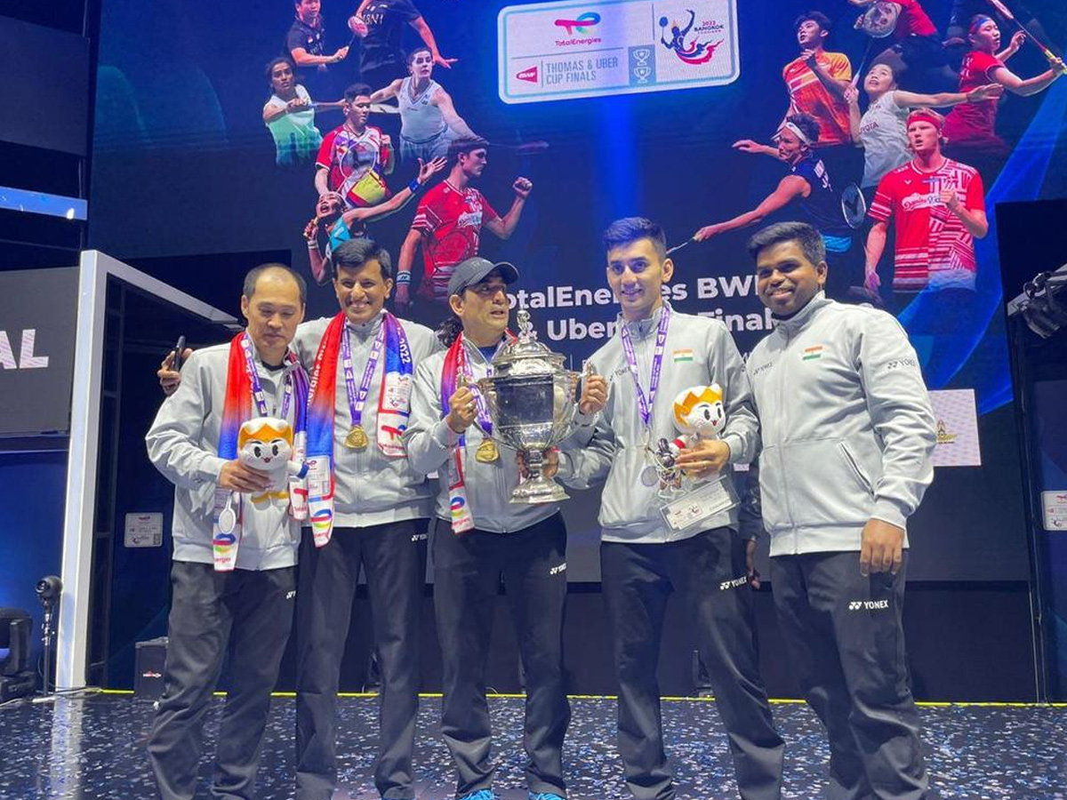 India wins first Thomas Cup title Photo Gallery - Sakshi12