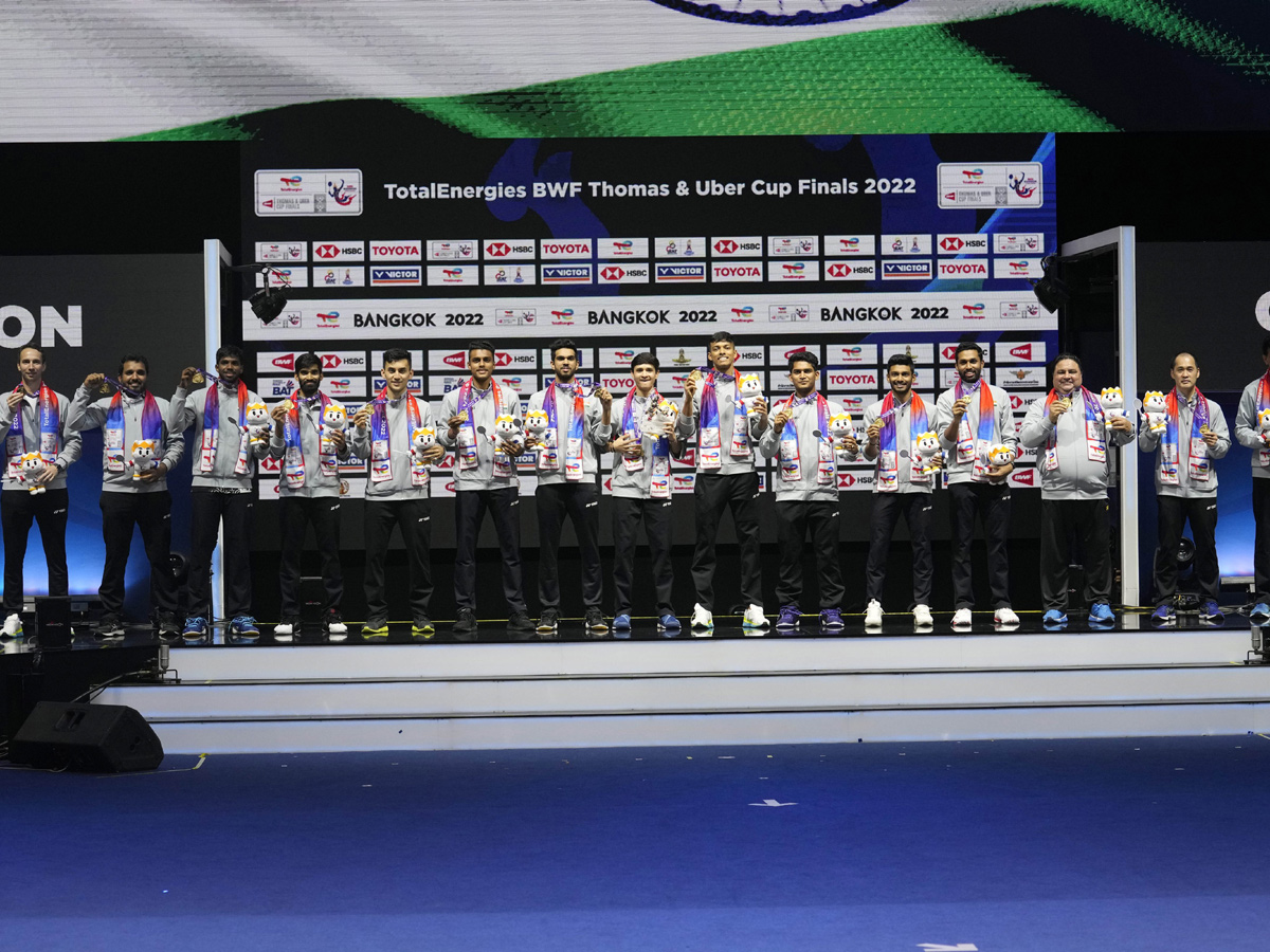 India wins first Thomas Cup title Photo Gallery - Sakshi4