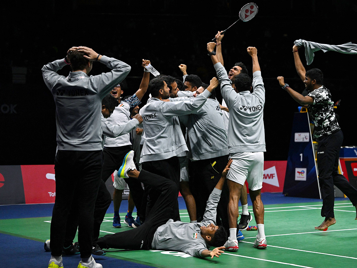 India wins first Thomas Cup title Photo Gallery - Sakshi9