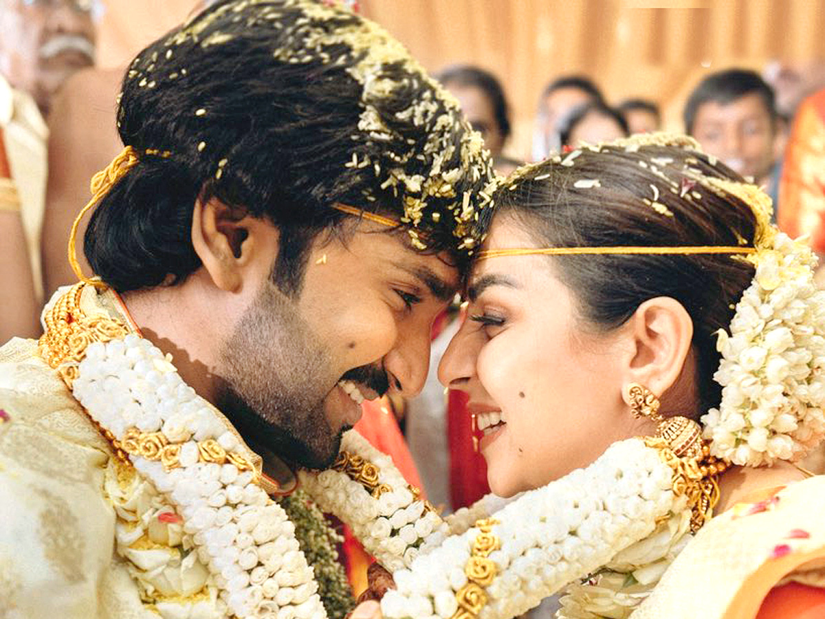 Aadhi Pinisetty and Nikki Galrani Wedding Photos - Sakshi2