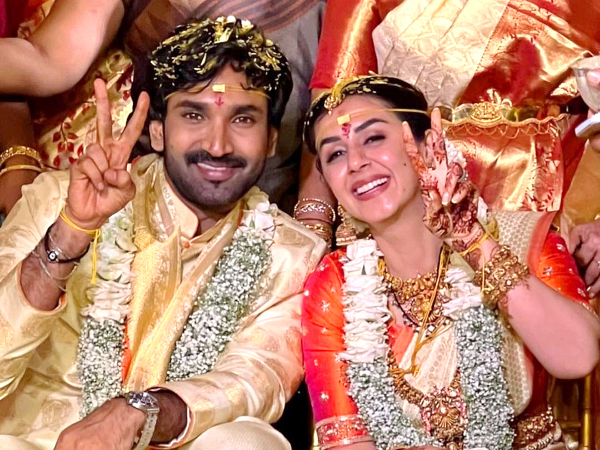 Aadhi Pinisetty and Nikki Galrani Wedding Photos - Sakshi8