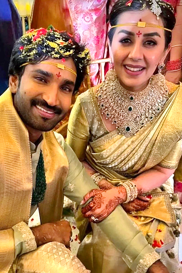 Aadhi Pinisetty and Nikki Galrani Wedding Photos - Sakshi9