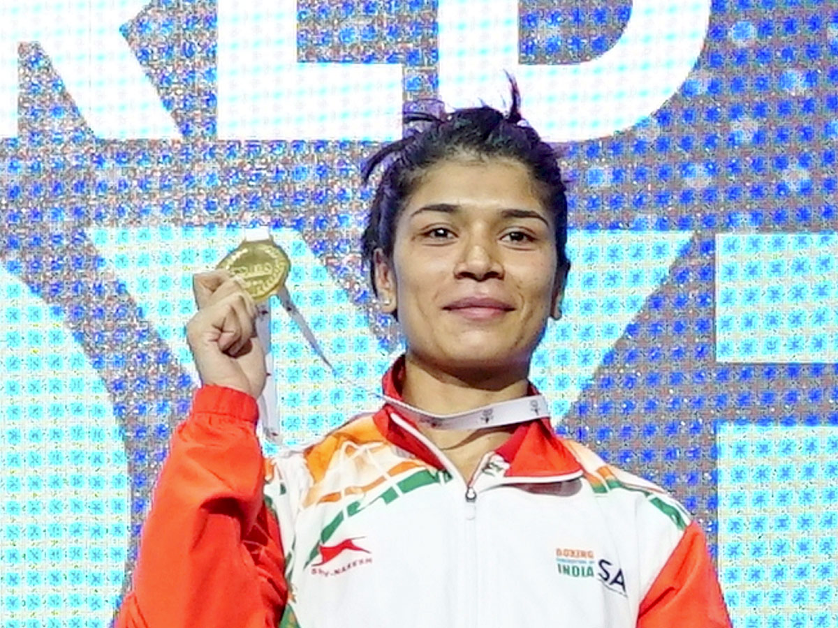 Nikhat Zareen Wins Gold At Womens World Boxing Championships - Sakshi1