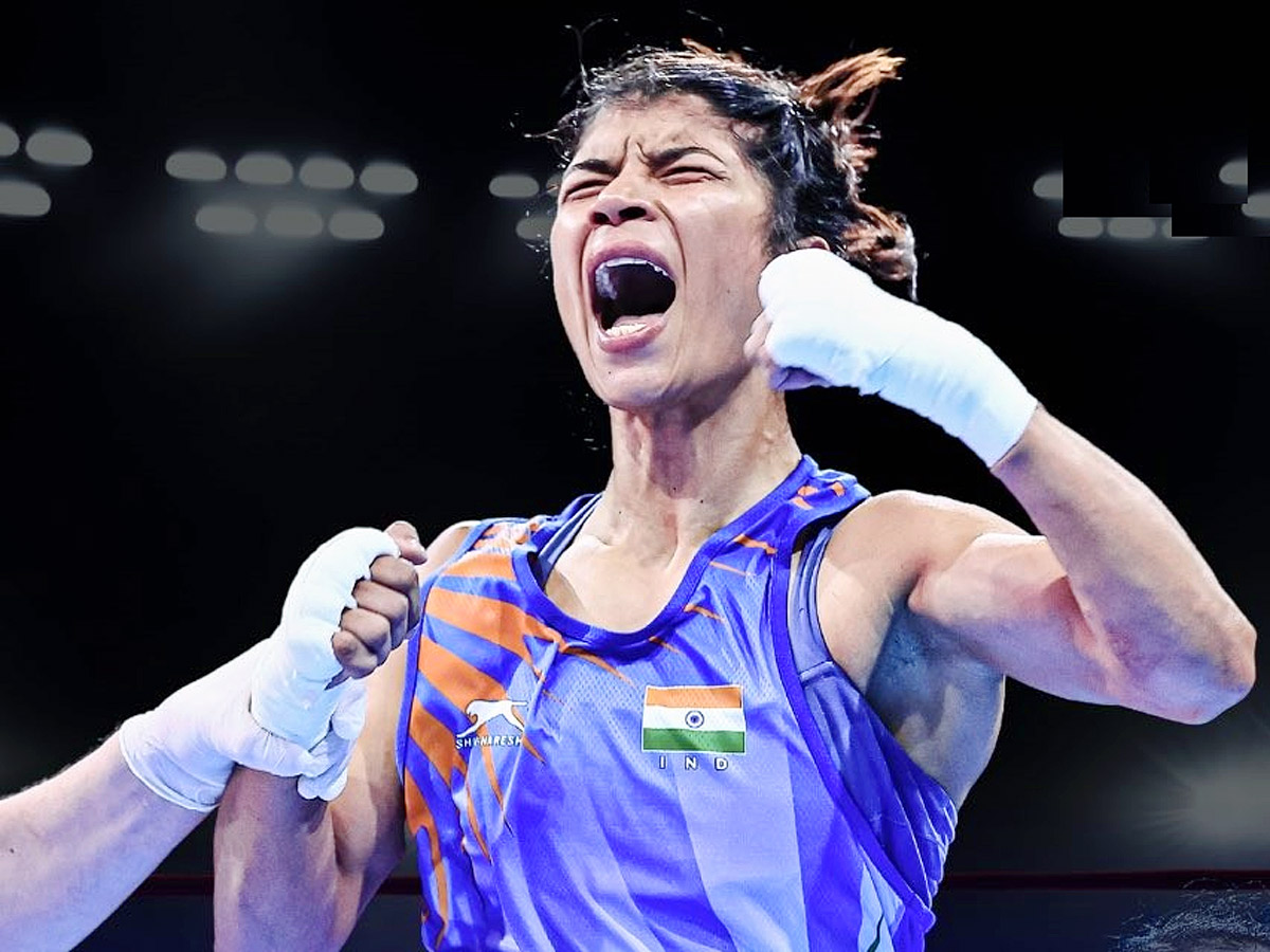 Nikhat Zareen Wins Gold At Womens World Boxing Championships - Sakshi9