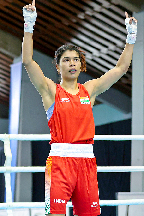 Nikhat Zareen Wins Gold At Womens World Boxing Championships - Sakshi13