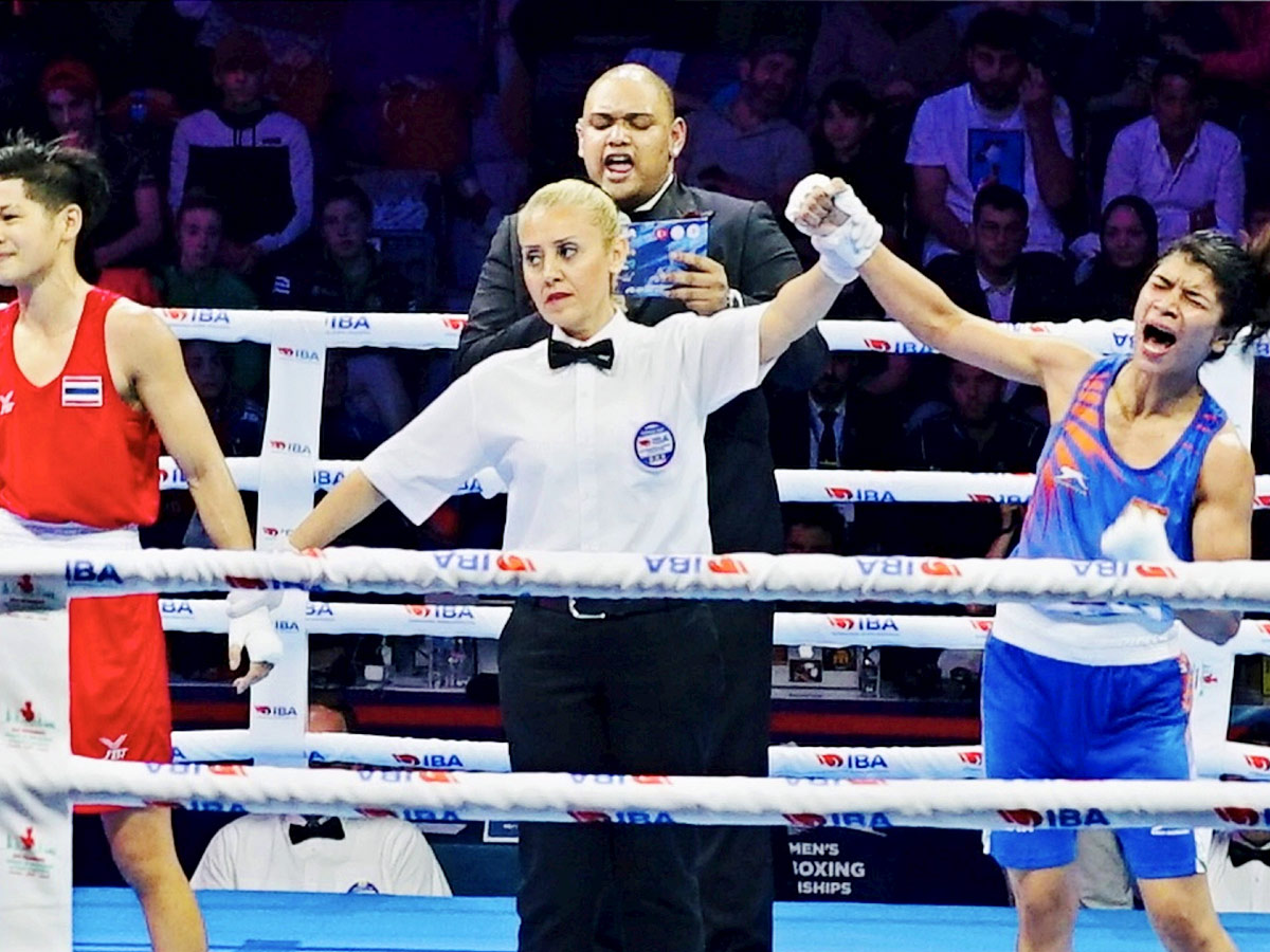 Nikhat Zareen Wins Gold At Womens World Boxing Championships - Sakshi7