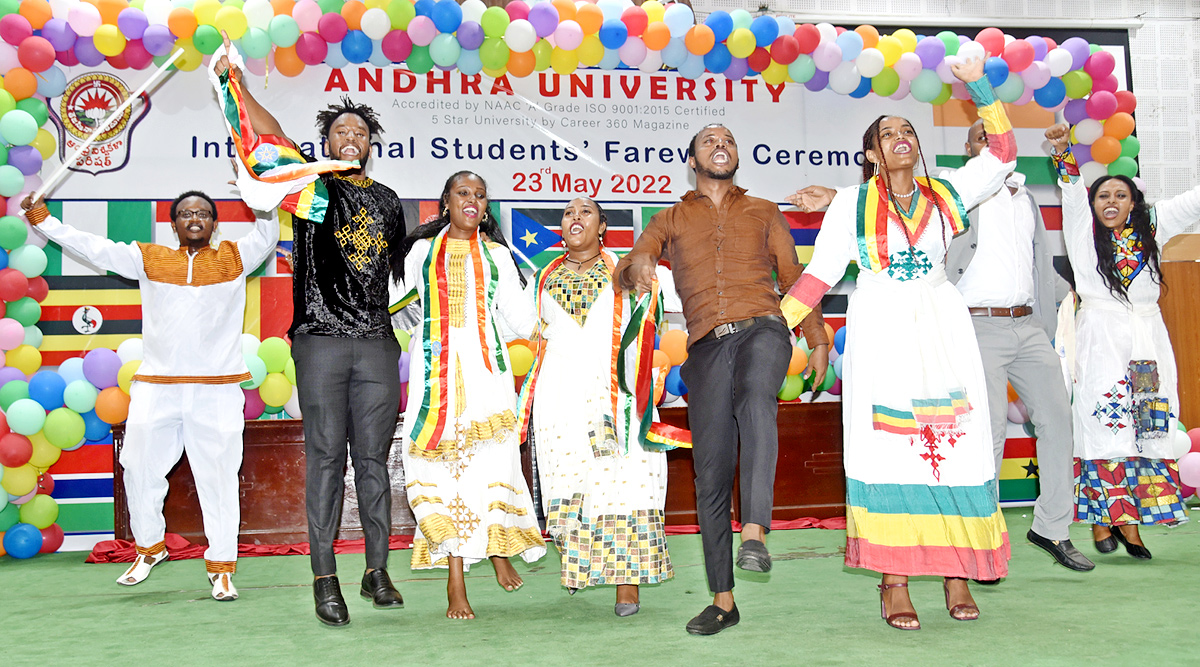 International Student Farewell Ceremony At Visakhapatnam - Sakshi9