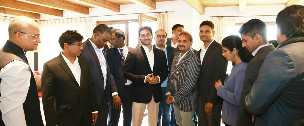 CM YS Jagan Davos Tour Photos Gallery - Sakshi5