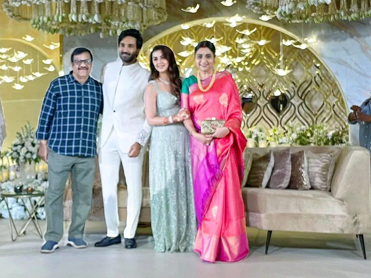 Aadhi Pinisetty And Nikki Galrani Wedding Reception photos - Sakshi19