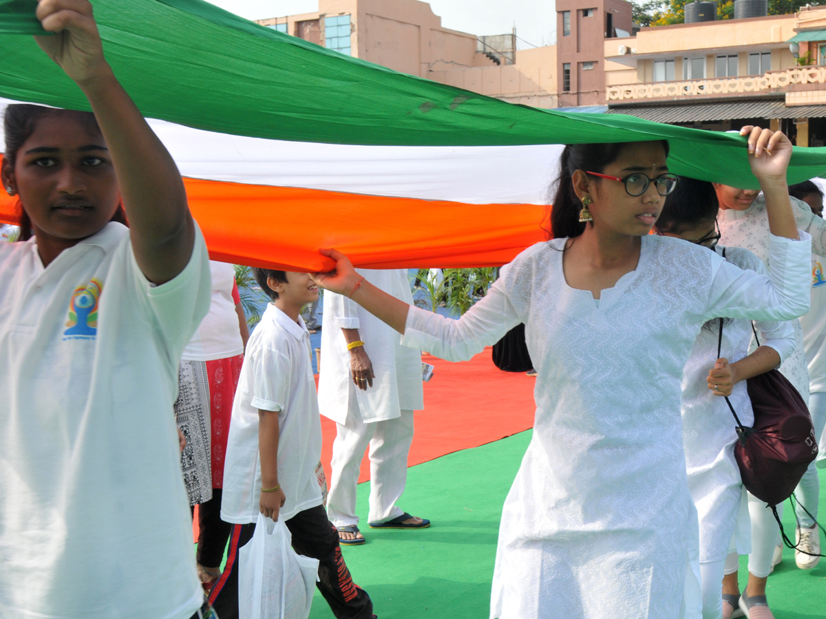 Thousands Participate In Yoga Utsav At Hyderabad LB Stadium Photo Gallery - Sakshi3