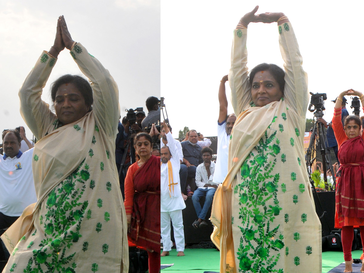 Thousands Participate In Yoga Utsav At Hyderabad LB Stadium Photo Gallery - Sakshi25