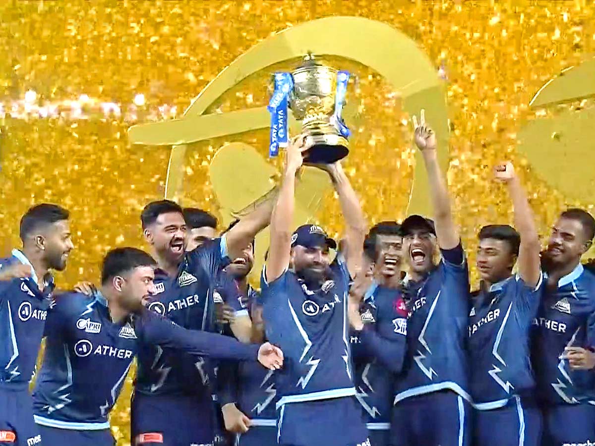 IPL 2022 Winner Gujarat Titans HD Photos - Sakshi10