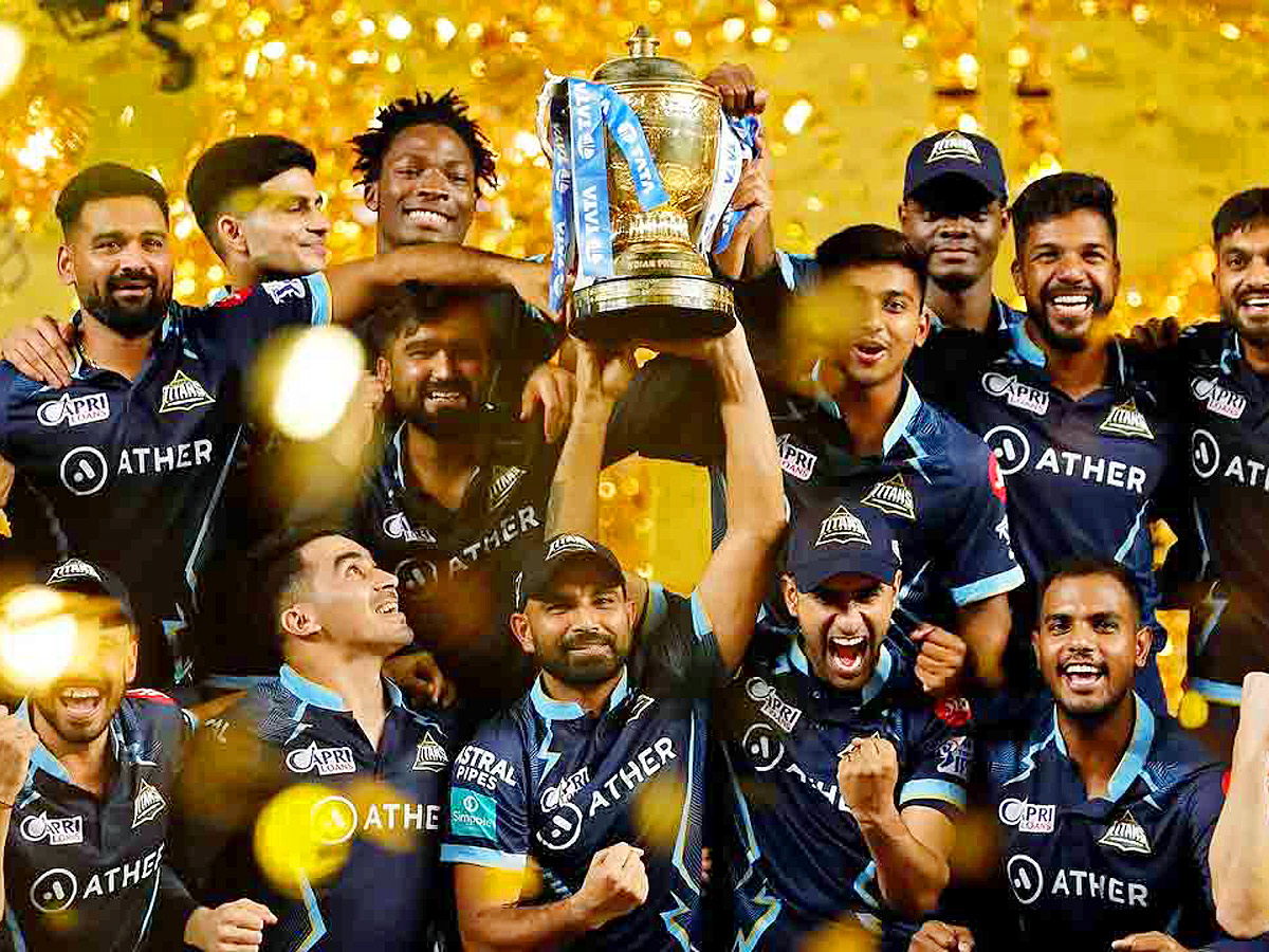 IPL 2022 Winner Gujarat Titans HD Photos - Sakshi5