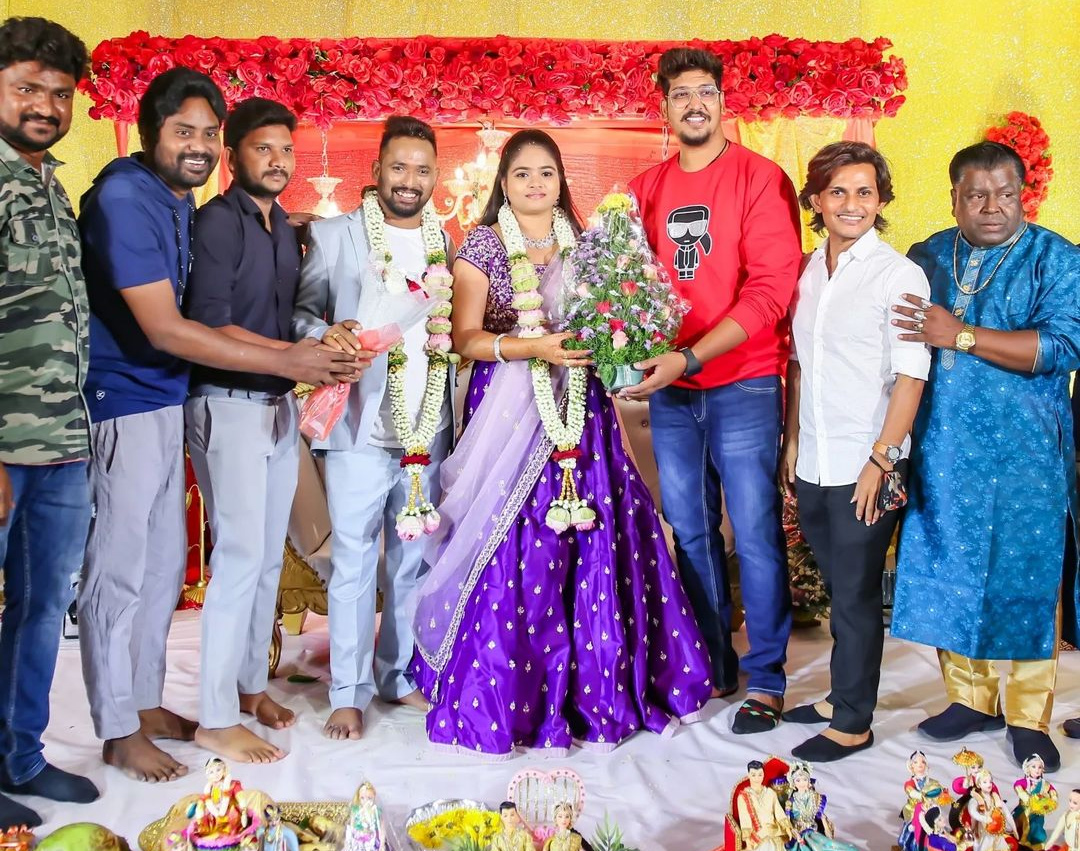 Jabardasth Kiraak Rp Engagement Photos   - Sakshi23