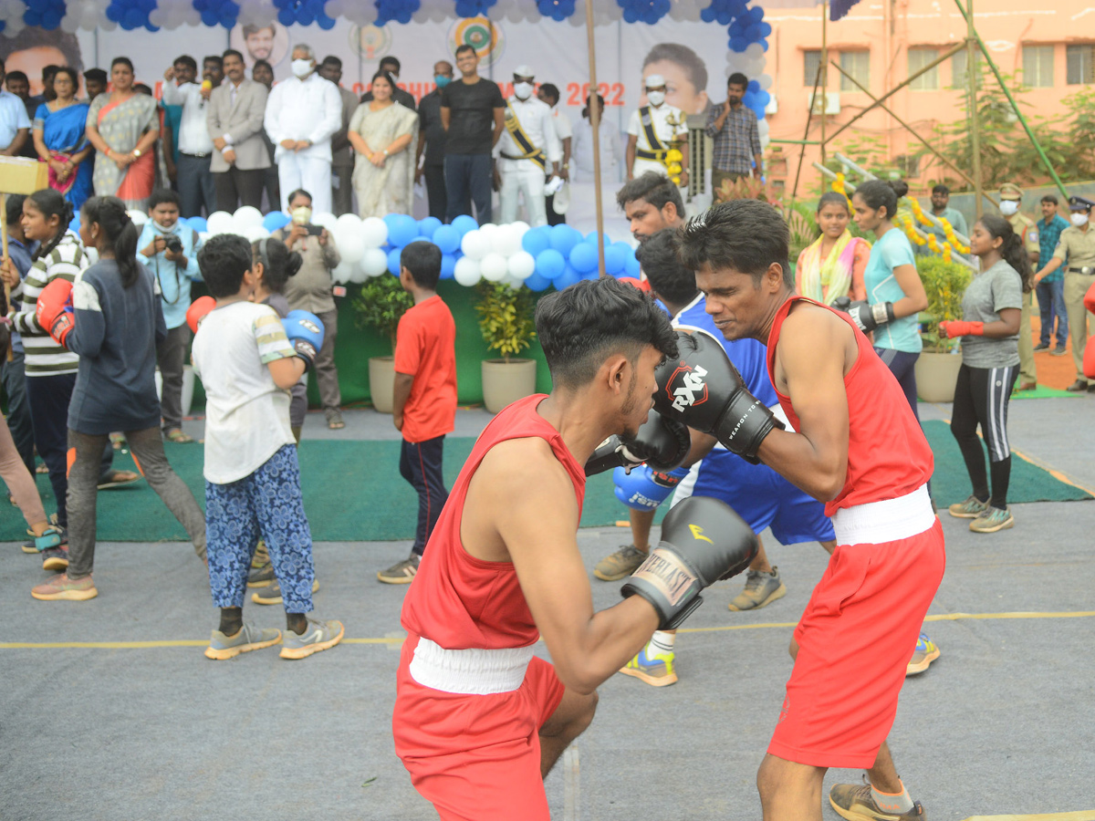 Minister Roja Playing Basket Ball Cricket and Archery game In Vijayawada Corporate Ground photo Gallery - Sakshi13