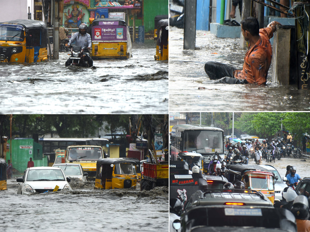 Heavy Rain in Hyderabad Photos - Sakshi1