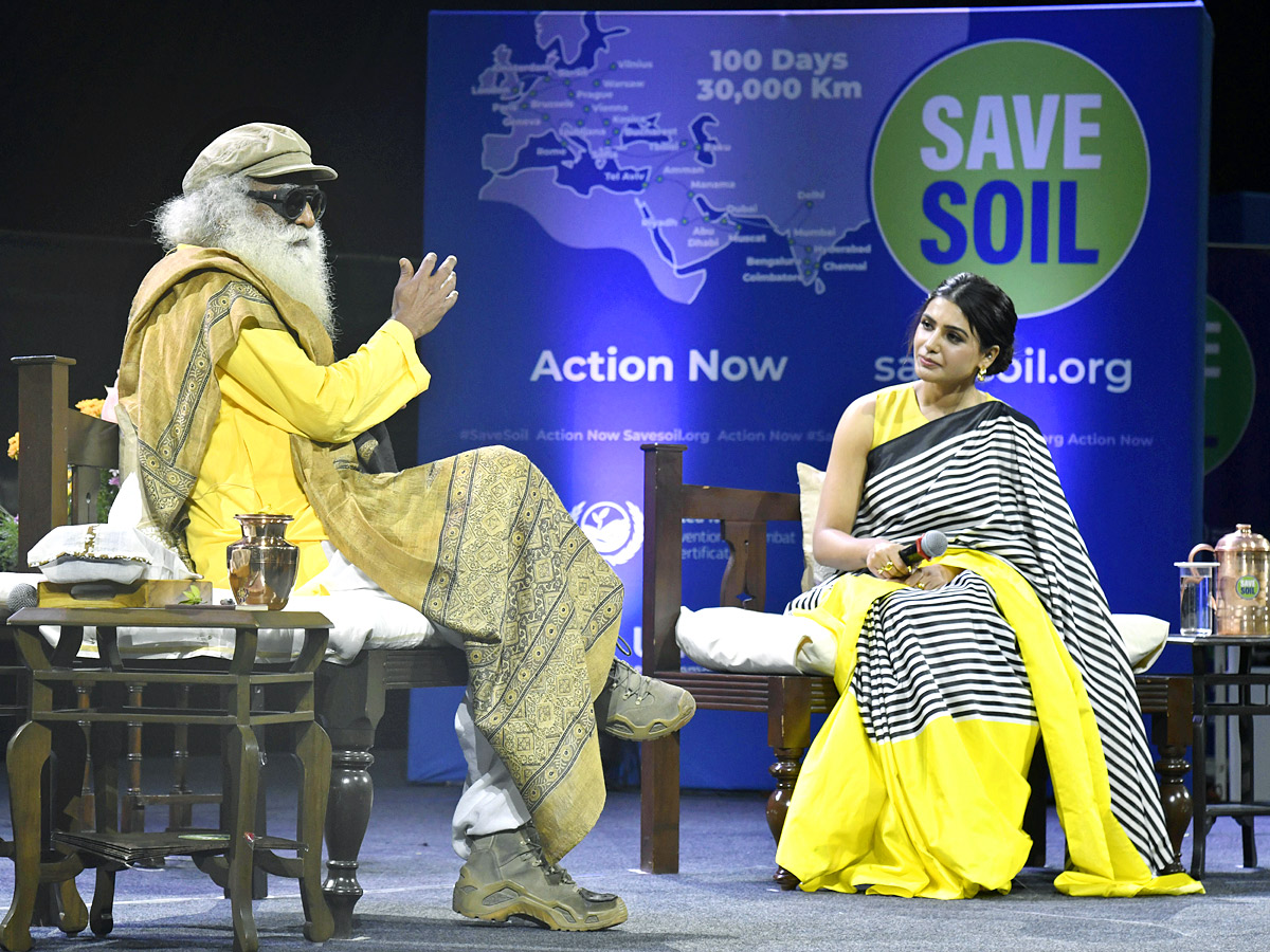 Save Soil Event In Hyderabad - Sakshi1