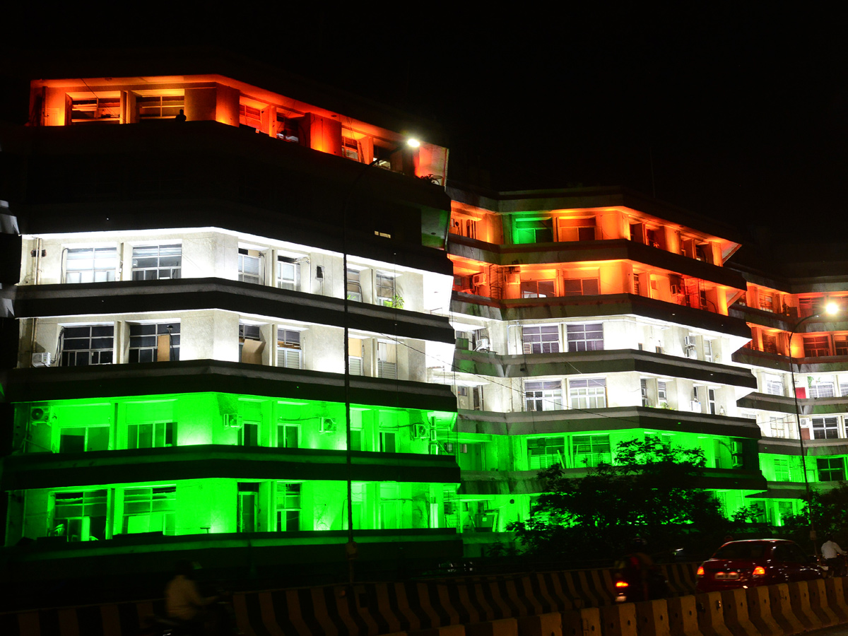 Hyderabad Decked Up With Colorful Lights To Mark Telangana Formation Day Photo Gallery - Sakshi2