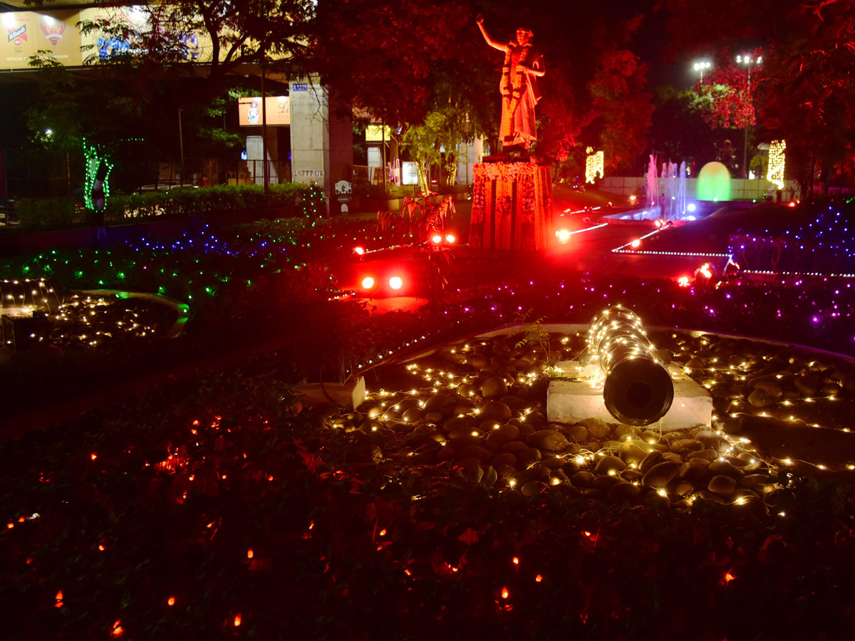 Hyderabad Decked Up With Colorful Lights To Mark Telangana Formation Day Photo Gallery - Sakshi16