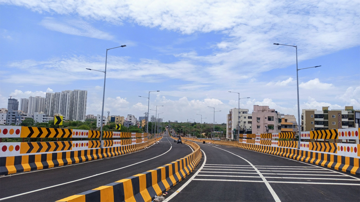 Kaithalapur Road over Bridge in Hyderabad - Sakshi1