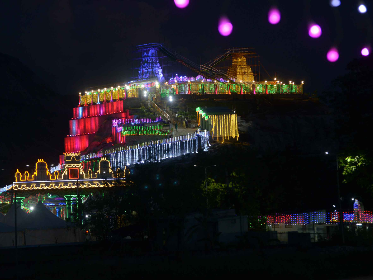 lightings at Vakula Mata Temple photo Gallery - Sakshi12