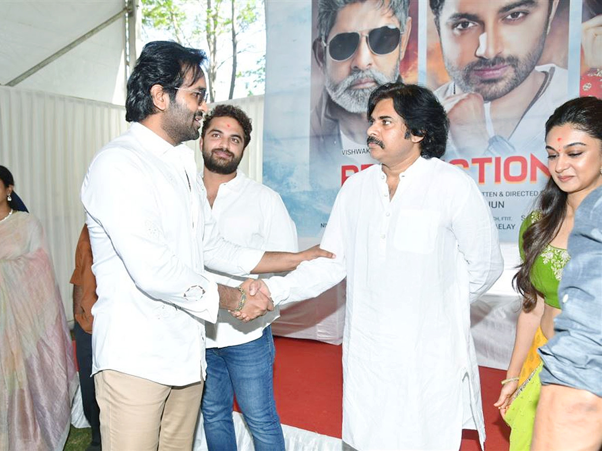 Pawan Kalyan launches Vishwak Sen Aishwarya Arjun Movie - Sakshi8