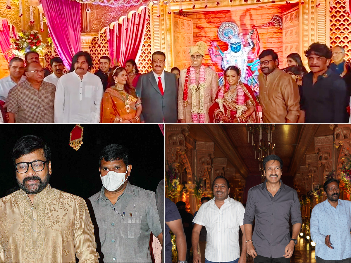 Telugu Actors In Sunil Narang Daughter Marriage Photo Gallery - Sakshi1