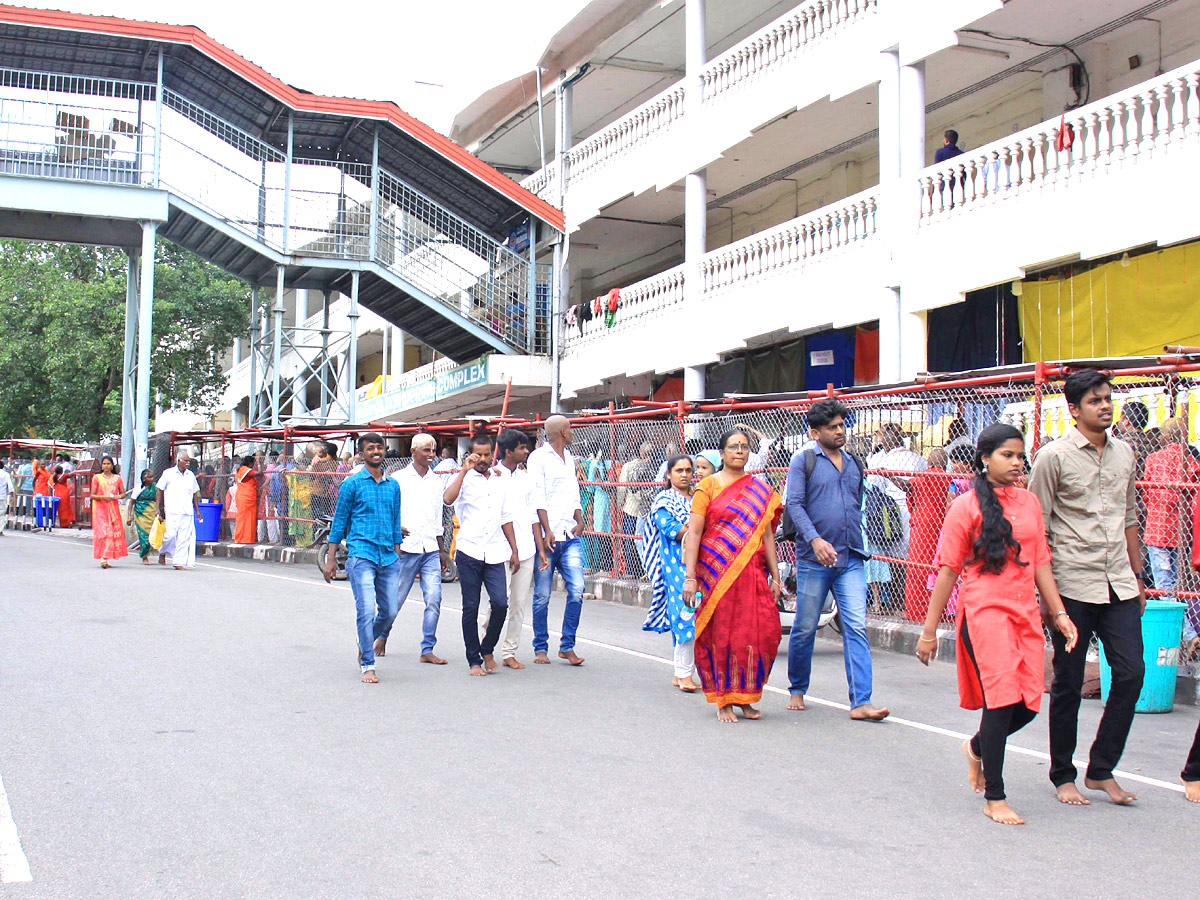 Huge Rush at Tirumala Temple Photos - Sakshi17