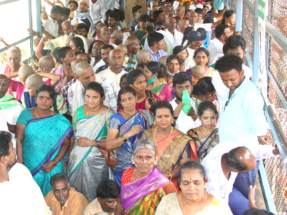 Huge Rush at Tirumala Temple Photos - Sakshi2