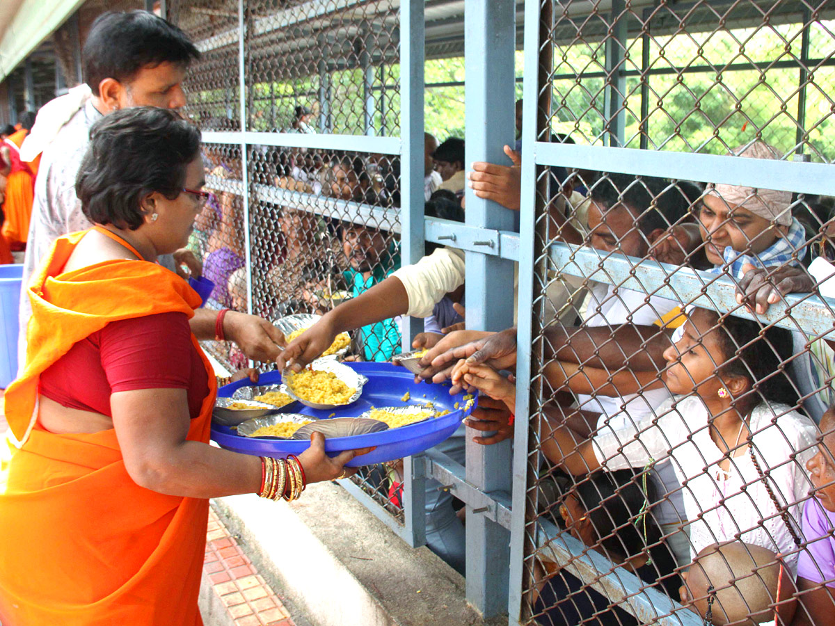 Huge Rush at Tirumala Temple Photos - Sakshi21