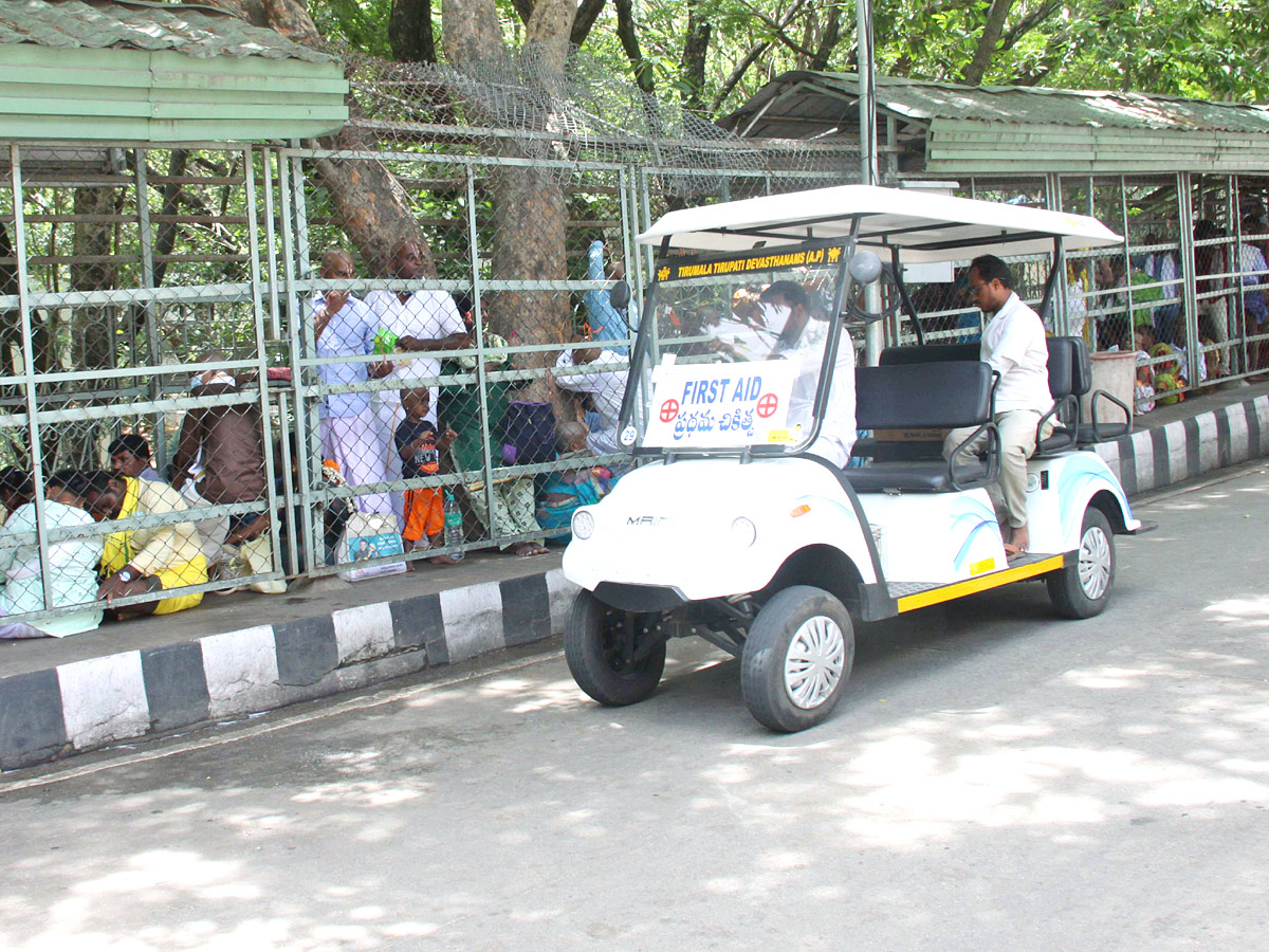 Huge Rush at Tirumala Temple Photos - Sakshi6