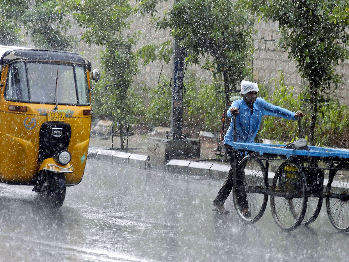 Heavy Rain in Hyderabad - Sakshi2