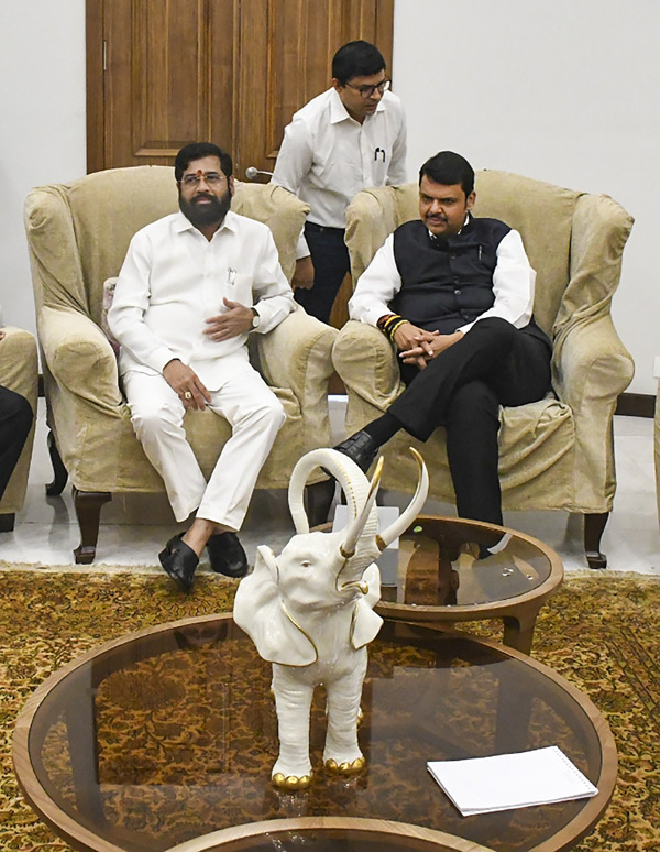 New Maharashtra CM Eknath Shinde  - Sakshi14