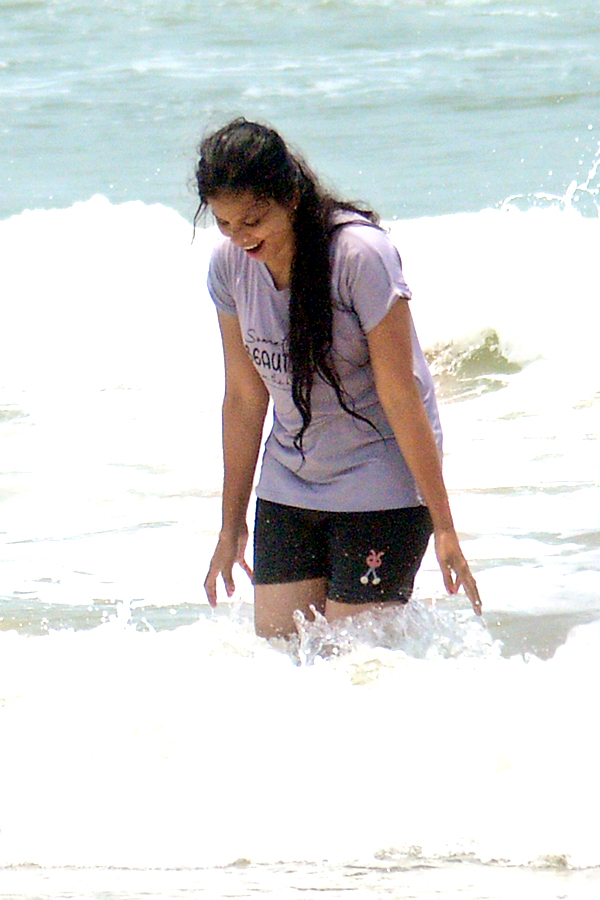 People are Enjoying Sea Bath at Rushikonda Beach Visakhapatnam - Sakshi13