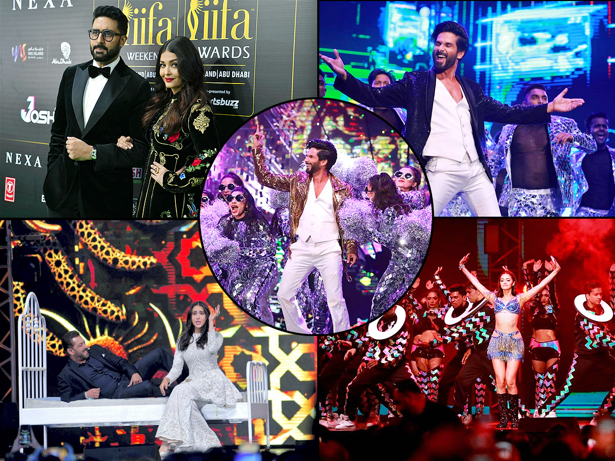 Stars Dazzle IIFA Rocks 2022 Green Carpet Photos - Sakshi1