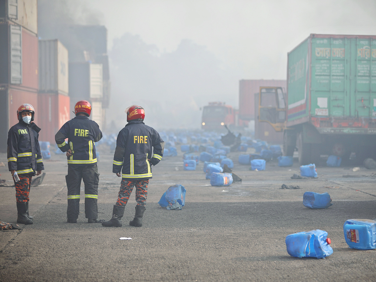 Bangladesh container depot fire Photo Gallery - Sakshi2