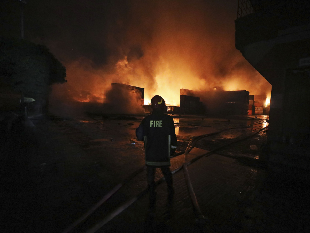 Bangladesh container depot fire Photo Gallery - Sakshi11