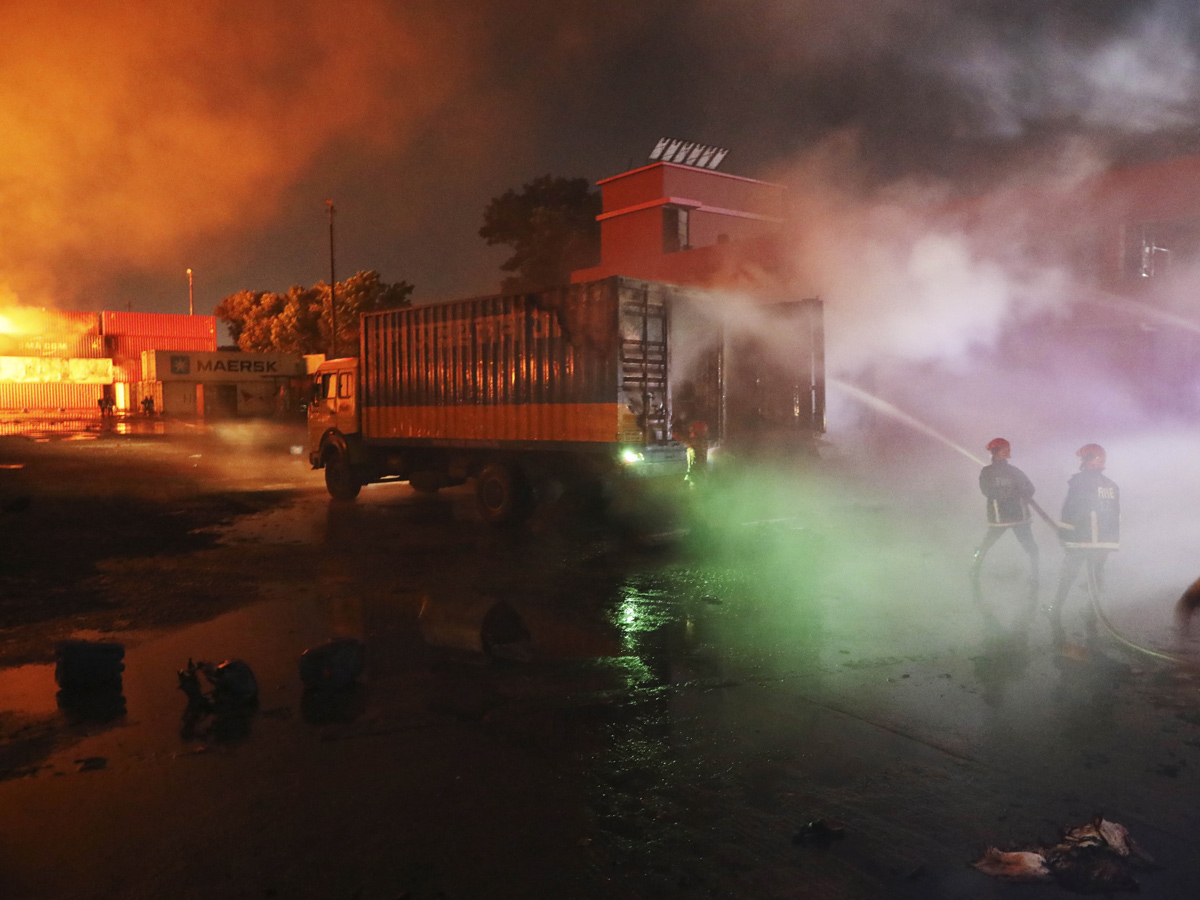 Bangladesh container depot fire Photo Gallery - Sakshi12