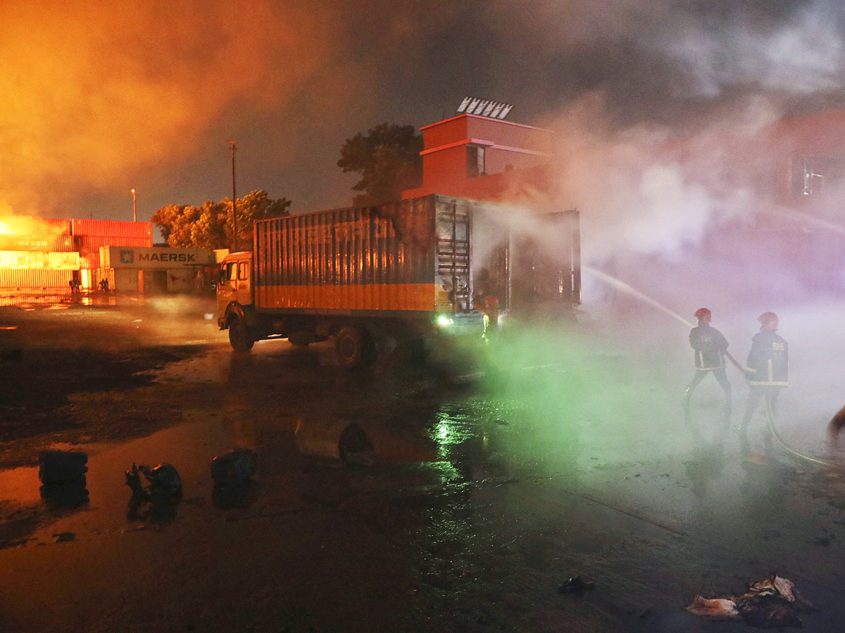 Bangladesh container depot fire Photo Gallery - Sakshi5