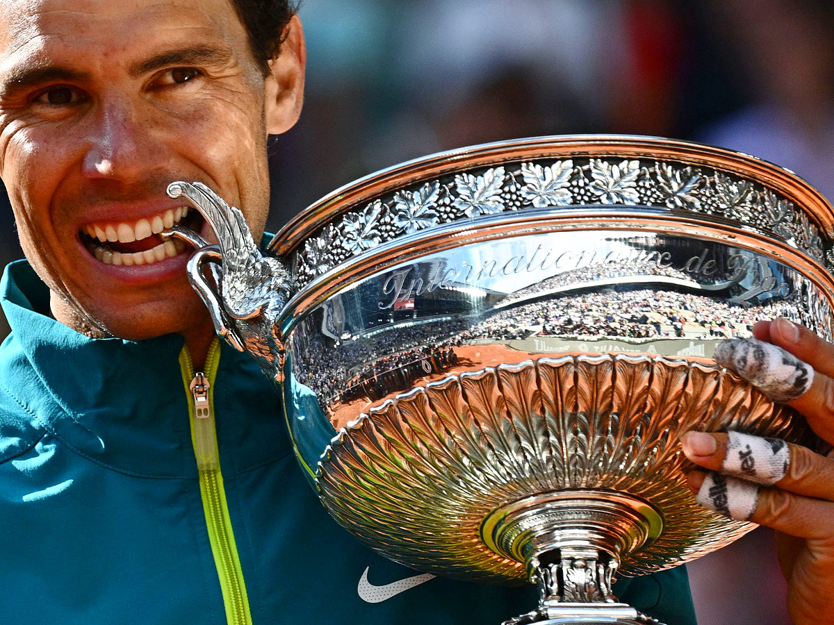 Rafael Nadal wins 22nd Grand Slam title and 14th French Open - Sakshi3